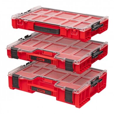 QBRICK PRO smulkmenų dėtuvė 200 RED 2